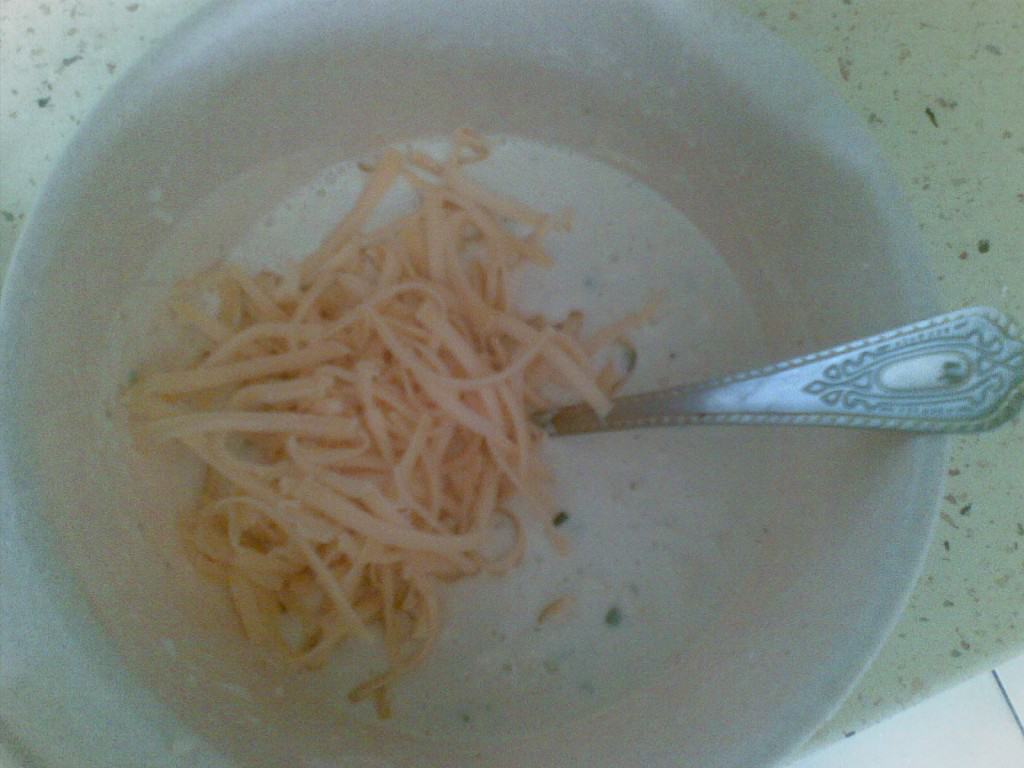 Mieszamy sos z serem