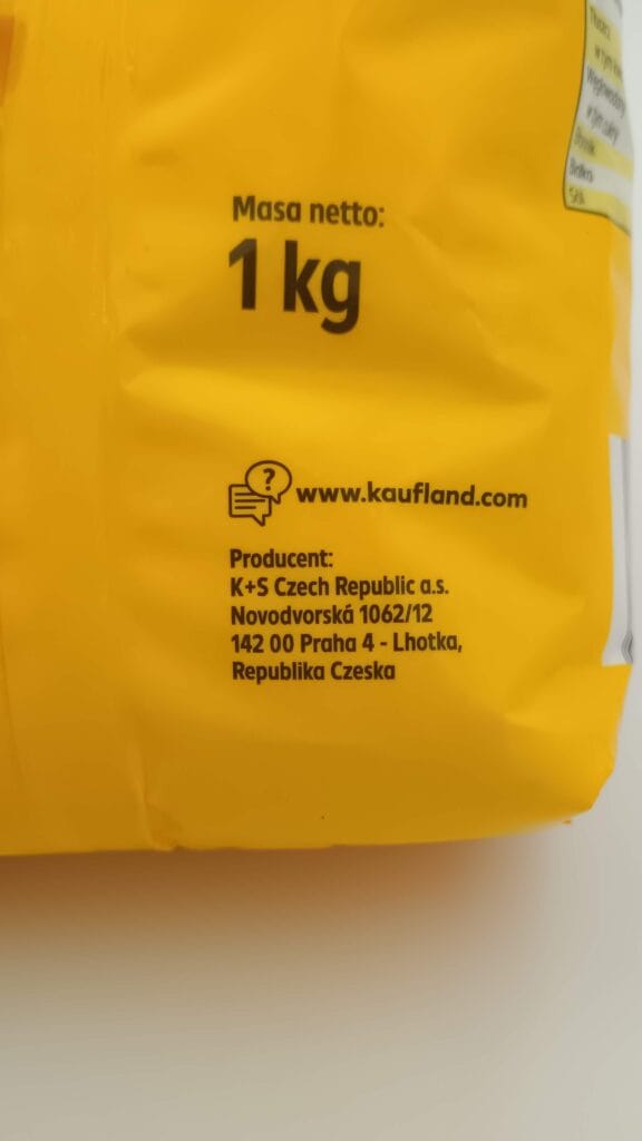 Sól z jodkiem potasu bez przeciwzbrylaczy - producent